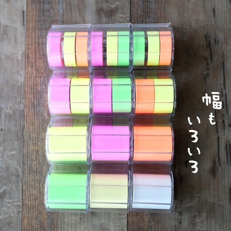 Yamato RK-15H-LI Sticky Notes Noteck Roll Tape Refill, 3 Rolls,