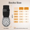 MBTWZ Non-Slip Dog Socks Prevent Licking Paws,Grippy Socks for Senior
