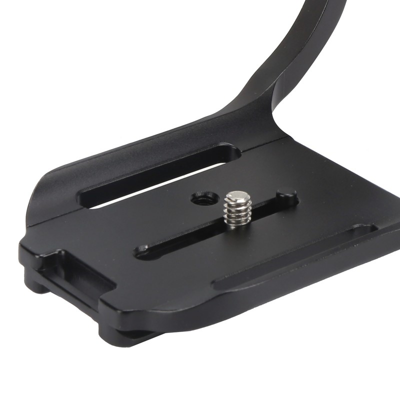 Quick Release Plate L Bracket with Hot Shoe Hand Grip