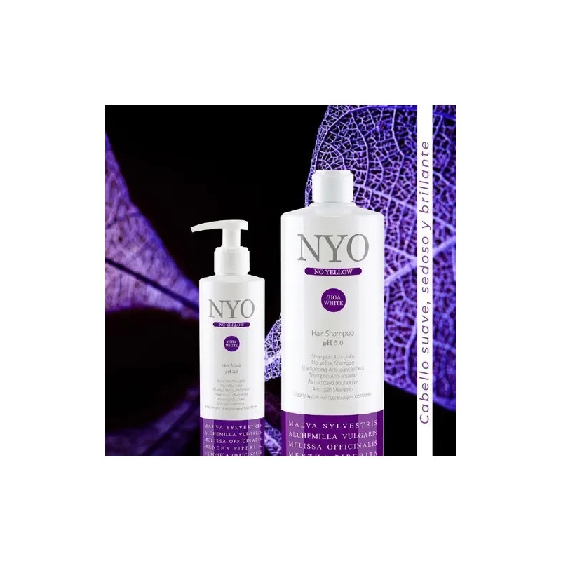 Shampoo Anti-amarillo Ideal Para Decolorado 1 L Nyo