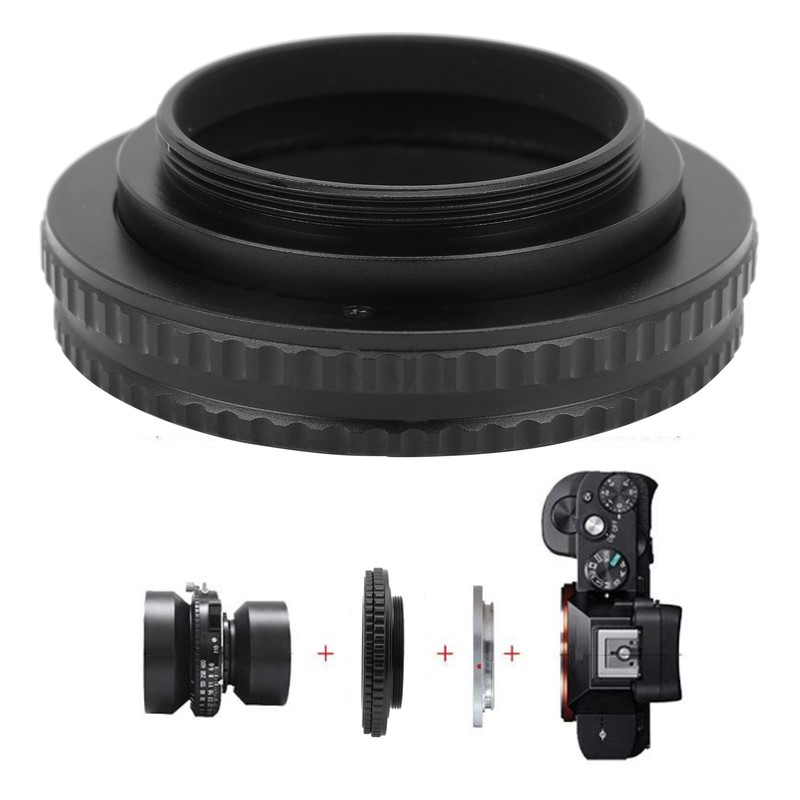 NEWYI M42‑M42 10‑15.5mm Aluminium Alloy Refit Amplification Lens Macro Lens