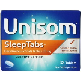 Unisom Sleep Tablets 32 ct (Pack Of 3 Boxes)