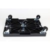 DeVaultEnterprises DEVSQH16BL Black 16" Square Plant Dolly with Handle