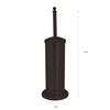Bath Bliss Bathroom Accessories 3 Piece Trash Can, Plunger &