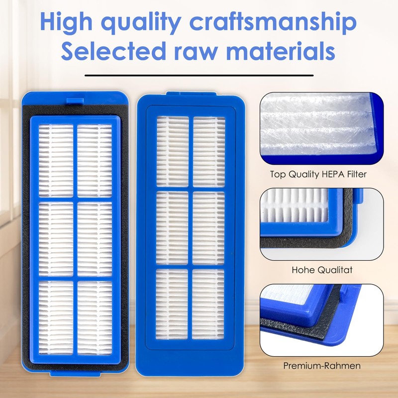 (5 Pack) Replacement HEPA Filter Compatible with eufy RoboVac 11S