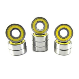 TRB RC (10) 5x13x4mm Precision Ball Bearings ABEC 3 Rubber Seals YE