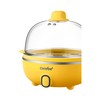 Comfee' Cuociuova MZ-ZG16E101A2, 7 Uova, Capacità 0.3L, Giallo
