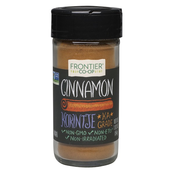 Frontier Cinnamon Ground, Korintje, 1.92-Ounce Bottle