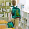 AGSDON 3PCS Dinosaur Backpack for Boys, 16" little Kid Dinosaur
