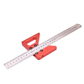 ANKROYU Round Center Finder, Stainless Steel Circle Center Finder Tool, Center Finder Center Scribe Gauge, Center Finder Ruler for Metal Glass