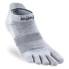 injinji Run Original Weight, No Show, gray