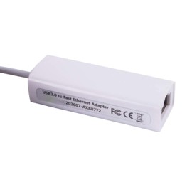 Adaptador RJ45 LAN Ethernet 100 Mbps USB a RJ45 LAN convertidor 10 m 100 M con chip Asix AX88772B AX88772, Micro USB a RJ45.