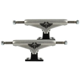 Fracture Wings V2 Skateboard Trucks - Black/Raw