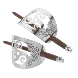 VICASKY 2pcs Vintage Chinese Hair Bun Clips Minimalist Hair Accessories for Women Elegant for Updos and Special Occasions Ethnic Style Unique Design for Everyday Wear