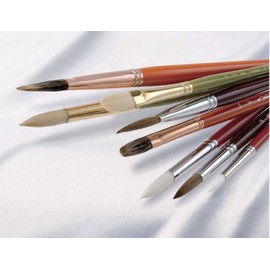 Namurataiseidou Design Brush, PC Sable, One Stroke, 1/4
