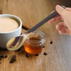 IMIKEYA Set of 4 Horn Egg Spoons Drinks Stirring Spoon