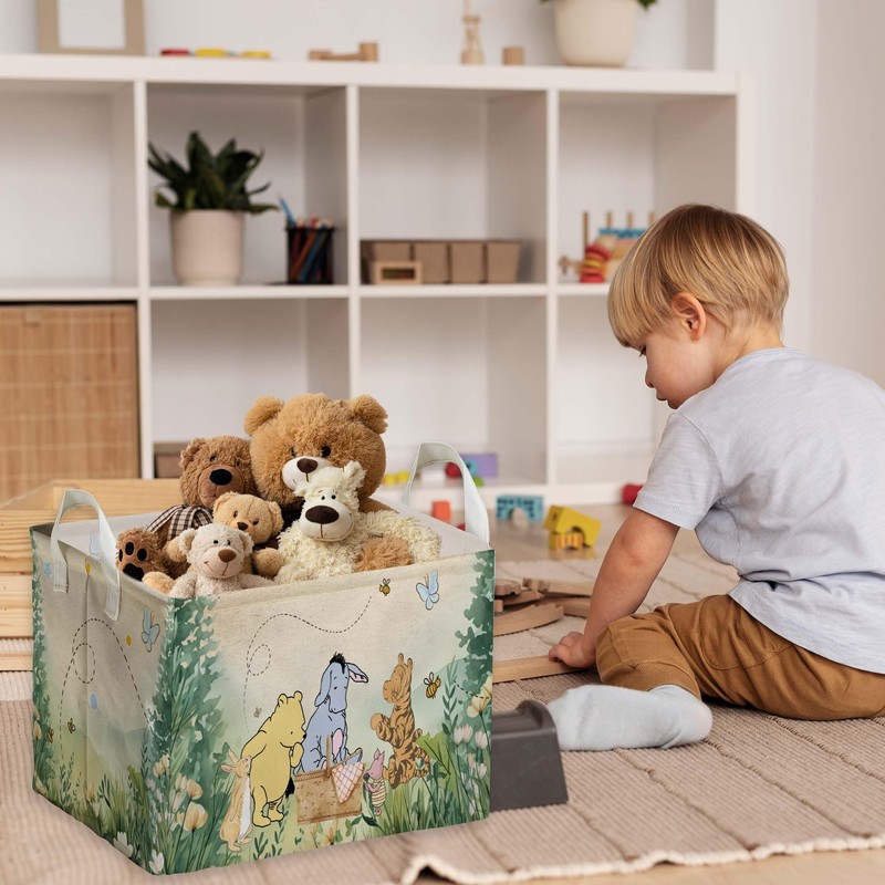 ZsaTuiy Winnie Nursery Decor, the Pooh Baby Stuff, Winnie Storage