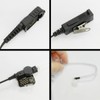 Amasu Walkie Talkie Earpiece Surveillance Headset Acoustic Tube Radio Earphone