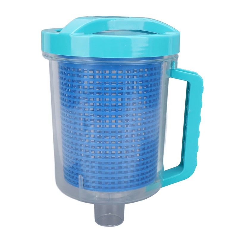 Inline Pool Leaf Canister Plastic Pool Cleaner Leaf Catcher Trap
