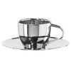 Oggi Taza y platillo de doble pared con platillo (4