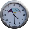 NRS Healthcare Day/Night Graphics Wall Clock