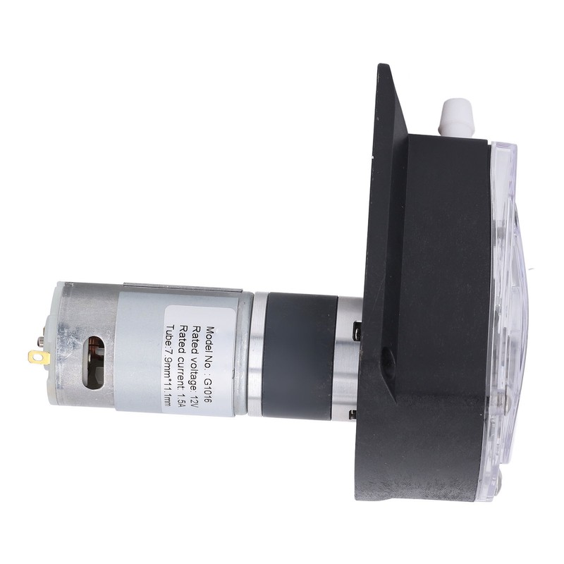 DC12V Peristaltic Pump 1500ml Per Minute Silicone Tube High Flow