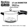 HAWKINS 17 cm Pressure Cooker Grid for Steaming Food and