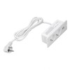 Embedded Power Outlet 2 USB 2 10A Ports Recessed Desk