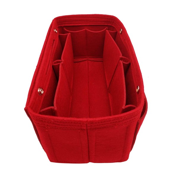 LEXSION Felt Purse Organizer Insert Bag organizer Multi Pocket Bag