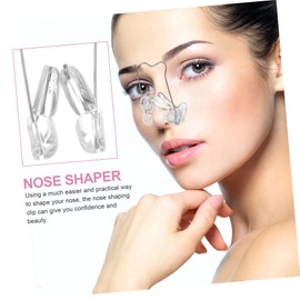 Baluue 2pcs Nose Lifter Tool Ergonomic Beauty Nose Shaping Clip for Lifting and Straightening for Confident Appearance for Daily Use