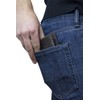 Mens Wallet Mens and Ladies Wallet with flap LEAS, Genuine