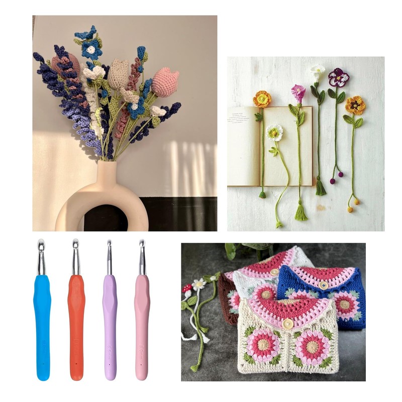 Cosyhav Crochet Hooks Set,Large Crochet Hook for Craft Knitting, Beginner