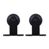 CCJH 9FT Sliding Barn Door Hardware Kit, Heavy Duty, Smoothly