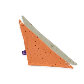 Träumeland Triangular Scarf Set of 2 - Soft Bandanas Made of 100% Cotton, Ideal as Spit Protection & Accessory, Skin-friendly & Breathable