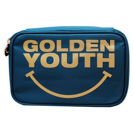 Innisfree GOLDEN YOUTH cosmetic pouch (blue) / 이니스프리 GOLDEN YOUTH 화장품 파우치(블루)
