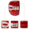 FIONE Outer Tail Light Assembly Halogen Model Compatible with Ford
