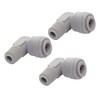 1/4 inch to 1/4 inch Male Thread Push Fit Elbow