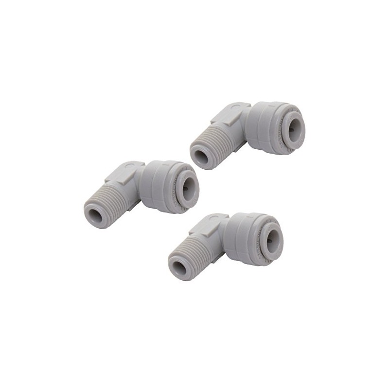 1/4 inch to 1/4 inch Male Thread Push Fit Elbow