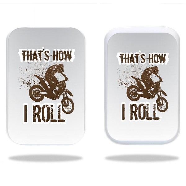 MightySkins Skin Compatible with HP Sprocket – Motocross | Protective,