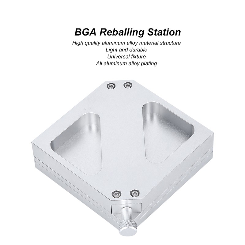 BGA Reballing Station Diagonal Universal Stencil Solder Aluminum Alloy Rework
