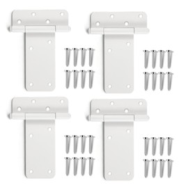 4 Pack 6" Door Hinges,280 Lbs Capacity Heavy Duty Gate Hinges
