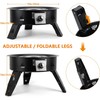 ONLYFIRE OUTDOOR LIVING Propane Fire Pit 19" with Gas Hose,