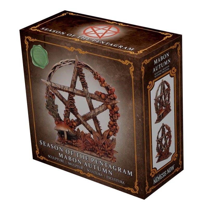 Nemesis Now Season of The Pentagram Resin Figurine Gold/Brown (Autumn)