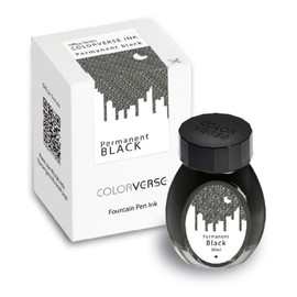 Colorverse Ink - Office Series - Permanent Black (30ml) Fountain Pen Ink