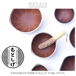 Motoshige Mortar, Small, Mortar, Black Mat