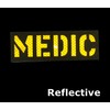 2 Pack Reflective Medic Patch Reflective Back Panel Medic Patch