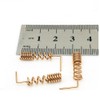 PZRT 4PCS Phosphor Bronze Built-in Spiral High Gain Digital Spring