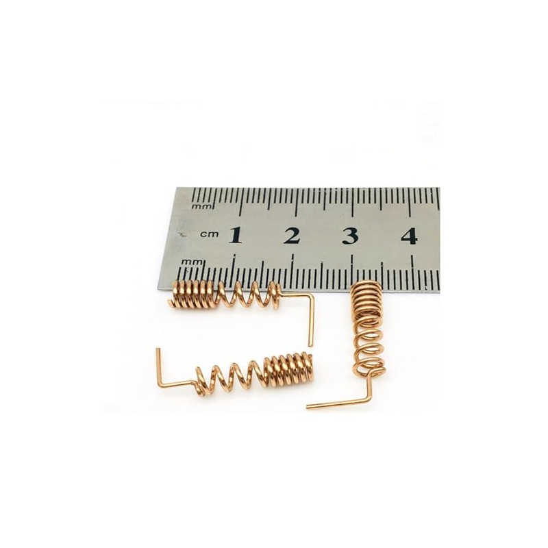 PZRT 4PCS Phosphor Bronze Built-in Spiral High Gain Digital Spring