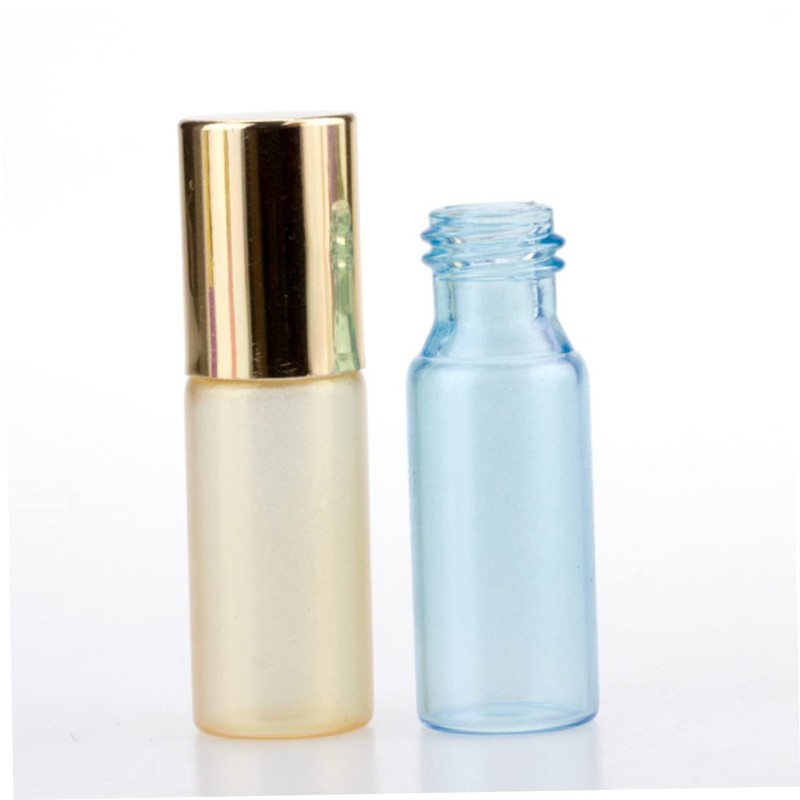 Healeved 6pcs 3ml Roll-Bottle Essential Oil Bottles Set Leakproof Portable