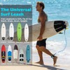 Mellbree Surfboard Leash, 10ft 7mm/6ft 5.5mm Premium Surf Leash SUP